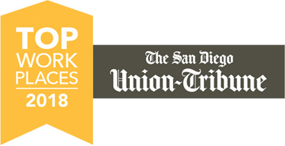 Union Tribune Top Work Places 2018